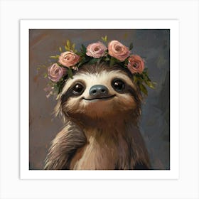 Cute Sloth 1 Poster