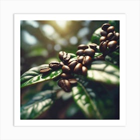 Coffee Beans - Coffee Stock Videos & Royalty-Free Footage Art Print