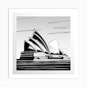 Sydney Opera House 1 Art Print