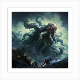 Cthulhu 1 Art Print