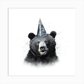 Birthday Bear 1 Art Print