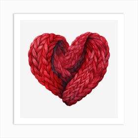 Heart Of Yarn 2 Art Print