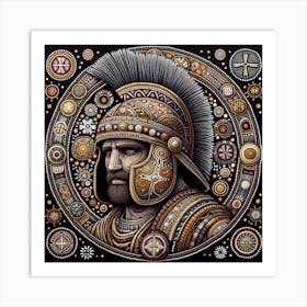 Spartan Warrior 3 Art Print