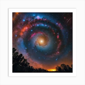 Spiral Galaxy 3 Art Print