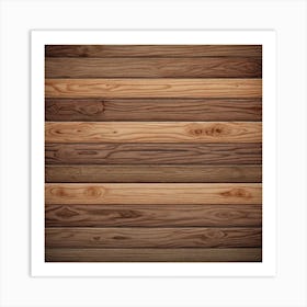 Wood Plank Background Art Print