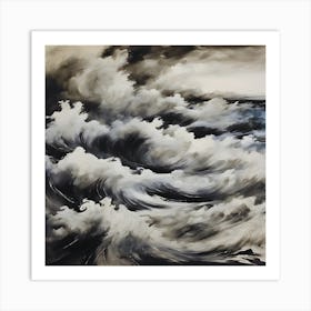 Stormy Seas 2 Art Print