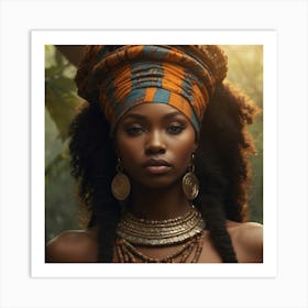 African Woman 1 Art Print