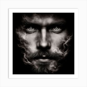 Man With A Beard 1 Art Print