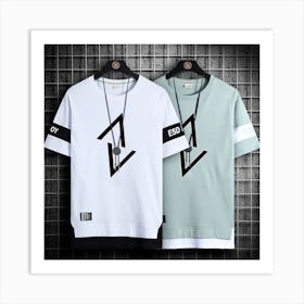 Two T - Shirts 1 Art Print