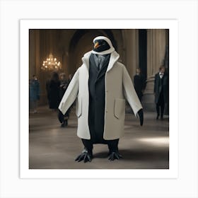 Penguin Ad Art Print