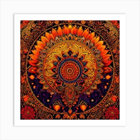 Mandala 4 Art Print