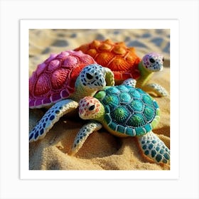 Sea Turtles 9 Art Print