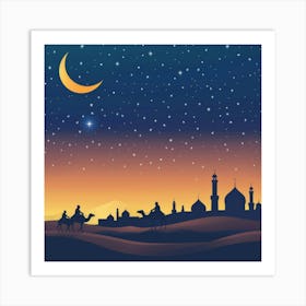 Ramadan Background 10 Art Print