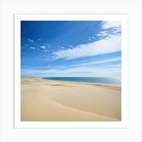 Sand Dunes On The Beach 1 Art Print