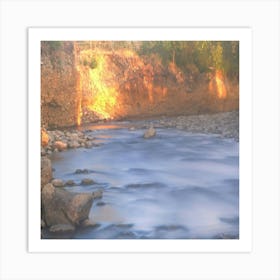 Mission Creek Colors Art Print