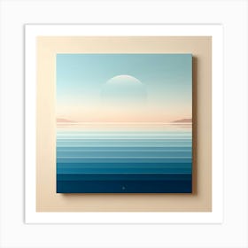 Ocean Horizon Art Print