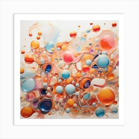 Bubbles 9 Art Print