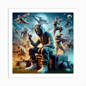 Fornite V2 Art Print