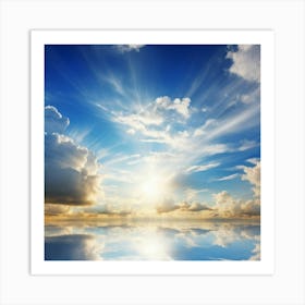 Sky And Clouds 2 Art Print