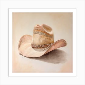 Cowboy Hat 2 Art Print