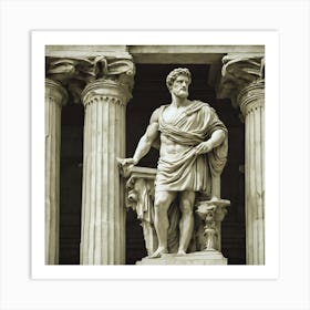 Statue Of Greece Art Print