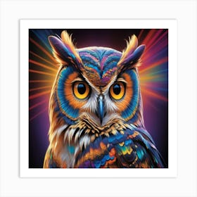 Albedobase Xl Topnotch A Beautifully Designed Owl Emerges Ador 1 (1) Art Print