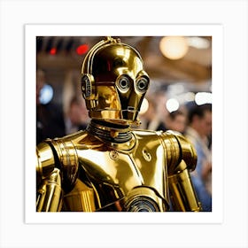 Star Wars C-3po Art Print