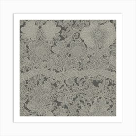 Lace Wallpaper 2 Art Print