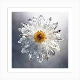 Crystal Flower Art Print