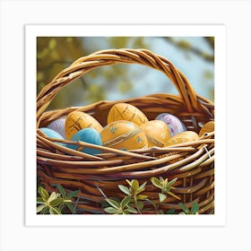 Easter Basket 1 Art Print