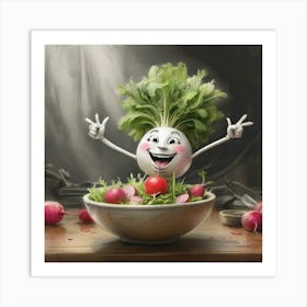 Radishes 2 Art Print