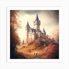 Castle On The Hill Art Print