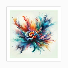 Abstract Painting 6 Art Print