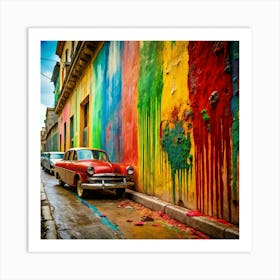 Cuba Street Art Art Print