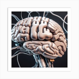 Artificial Brain 1 Art Print