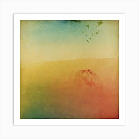 Abstract Watercolor Painting 35 Art Print