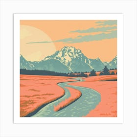 Grand Teton Art Print