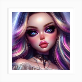 Sexy Doll 24 Art Print