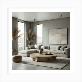 Modern Living Room 143 Art Print