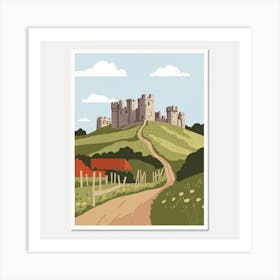 Castle On The Hill Art Print