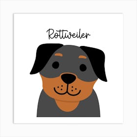 Rottweiler Art Print