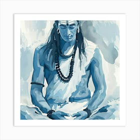 Lord Shiva 10 Art Print