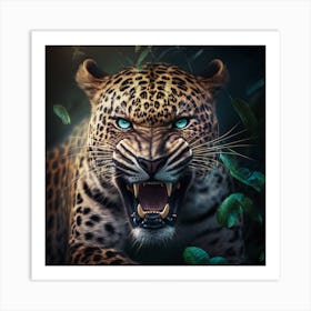 Jungle Tiger Art Print