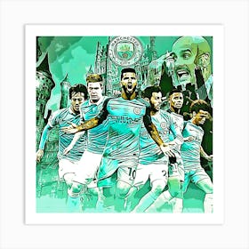 Manchester City Art Print