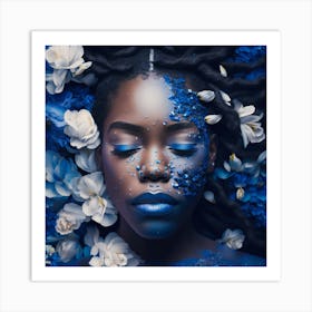 Blue Beauty 2 Art Print