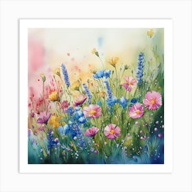 Wildflowers Art Print