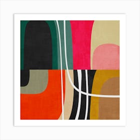 Mid Century Modern Art Print