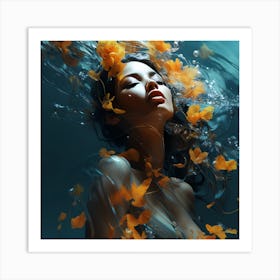 Underwater Beauty No 2 1 Art Print