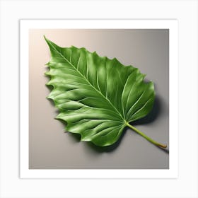 green Leaf 1 Art Print