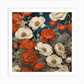 Poppies Art Print